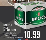 Aktuelles Pils oder Mix-Bier Angebot bei EDEKA in Bochum ab 10,99 €