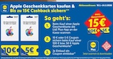 Aktuelles Apple Geschenkkarte 100€ Angebot bei Lidl in Mönchengladbach