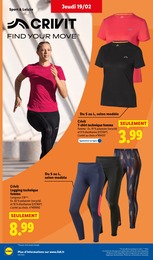 Offre Pantalon Femme dans le catalogue Lidl du moment à la page 38
