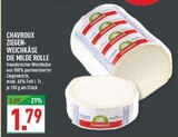 Ziegenweichkäse Die Milde Rolle Angebote von Chavroux bei Marktkauf Marl für 1,79 €