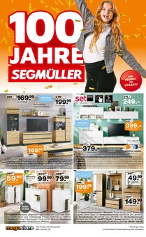 Fernseher im Segmüller Prospekt "100 JAHRE SEGMÜLLER" mit 50 Seiten (Germering)