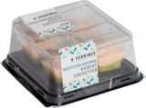 4 verrines Méditerranéenne avocat crevettes en promo chez Carrefour Market Reims à 3,00 €