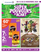 Prospectus E.Leclerc à Houilles, "VOS SUPER POUVOIRS D'ACHAT", 34 pages de promos valables du 12/11/2024 au 23/11/2024