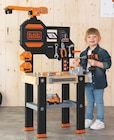 Établi Black & Decker - Black & Decker / Smoby en promo chez La Grande Récré Poissy à 69,99 €