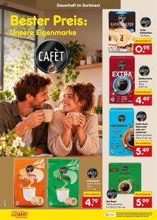 Kaffee im Netto Marken-Discount Prospekt "Aktuelle Angebote" mit 70 Seiten (Lahr (Schwarzwald))