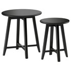 Aktuelles Satztische 2 St. schwarz Angebot bei IKEA in Duisburg ab 69,99 €