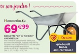 Brouette "Kit in the box" Haemmerlin® - Haemmerlin® en promo chez Delbard Brouette "Kit in the box" Haemmerlin® - Haemmerlin® dans le catalogue Delbard
