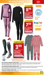 Offre Chaussettes Ski dans le catalogue Lidl du moment à la page 13