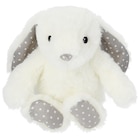 Kleiner Plüschhase mit Schlappohren im Ernstings family Prospekt zum Preis von 7,99 €