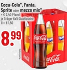 Coca-Cola, Fanta, Sprite oder mezzo mix im Trinkgut Prospekt Coca-Cola, Fanta, Sprite oder mezzo mix von Coca-Cola im aktuellen Trinkgut Prospekt für 8,99 €