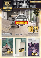 Aktueller wohnstore Petzold Möbel & Einrichtung Prospekt in Großräschen und Umgebung, "100 JAHRE PETZOLD" mit 16 Seiten, 26.09.2026 - 24.10.2026