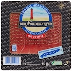 Seeluftschinken mit Pfeffer im Angebot bei REWE in Beckum Seeluftschinken mit Pfeffer Angebote von Der Norderneyer bei REWE Beckum für 1,79 €