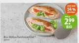 Bio-Hähnchenbrustfilet Angebote bei tegut Erfurt für 2,99 €