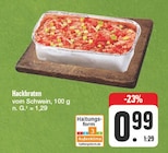 Hackbraten im Angebot bei EDEKA in Ansbach Hackbraten Angebote bei EDEKA Ansbach für 0,99 €
