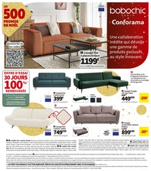 Offre Canapé D'angle dans le catalogue Conforama du moment à la page 4