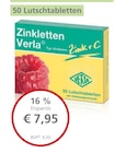 LINDA Premiumapotheke Blankenrath - Zink + C Typ Himbeere Angebot im Prospekt Zink + C Typ Himbeere bei LINDA Premiumapotheke im Blankenrath Prospekt für 7,95 €