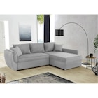 Ecksofa mit Bettfunktion und Bettkasten im aktuellen POCO Prospekt für 599,00 €