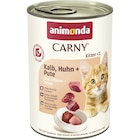 Aktuelles Animonda Carny Kitten Kalb, Huhn + Pute 400 g Angebot bei Zookauf in Hannover ab 1,99 €