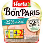 Jambon Cuit supérieur Le Bon Paris - HERTA dans le catalogue Carrefour Market