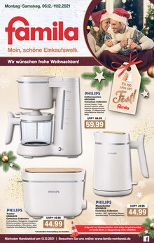 famila Nordwest Prospekt für Saterland mit 8 Seiten famila Nordwest Prospekt für Saterland: Sonderangebote, 8 Seiten, 06.12.2021 - 11.12.2021