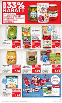 Frühstücksfleisch Angebot im aktuellen Kaufland Prospekt auf Seite 25