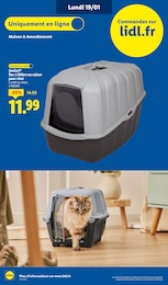 Offre Litière dans le catalogue Lidl du moment à la page 68