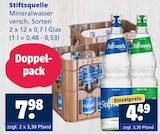 Aktuelle Mineralwasser Angebote bei Getränkewelt in Duisburg Aktuelles Mineralwasser Angebot bei Getränkewelt in Duisburg ab 4,49 €