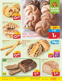 Körnerbrötchen im Netto Marken-Discount Prospekt Körnerbrötchen im Netto Marken-Discount Prospekt Aktuelle Angebote auf S. 13