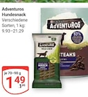 Adventuros Hundesnack Wild Chew Hirsch Angebote von Purina bei GLOBUS Rostock für 1,49 €