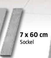 Stufen/Abdeckplatte 7 x 60 cm Sockel bei BAUHAUS in Bremerhaven Stufen/Abdeckplatte 7 x 60 cm Sockel im Angebot bei BAUHAUS Bremerhaven für 5,80 €