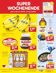 Nutella im aktuellen Netto Marken-Discount Prospekt (Konstanz) Nutella im Netto Marken-Discount Prospekt "Aktuelle Angebote" mit 44 Seiten (Konstanz)