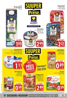 Champignons im aktuellen EDEKA Prospekt (Duisburg) Champignons im EDEKA Prospekt "Aktuelle Angebote" mit 26 Seiten (Duisburg)