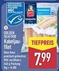 Kabeljaufilet im ALDI Nord Prospekt Kabeljaufilet von Golden Seafood im aktuellen ALDI Nord Prospekt für 7,99 €