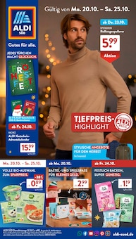 ALDI SÜD Prospekt der Woche "Gutes für Alle." Seite 1, 20.10.2025 bis 25.10.2025 für Enkenbach-Alsenborn Aktueller ALDI SÜD Prospekt "Gutes für Alle." Seite 1 von 40 Seiten für Enkenbach-Alsenborn