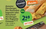 Baguette im tegut Prospekt Bio-Steinofen-Baguette von Herzberger im aktuellen tegut Prospekt für 2,49 €