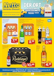 Bier im Netto Marken-Discount Prospekt in Brandenburg Aktueller Netto Marken-Discount Prospekt mit Bier, "DER ORT, AN DEM DU IMMER AUSGEZEICHNETE PREISE FINDEST.", Seite 1