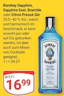 Bombay Sapphire Angebote von Bombay Sapphire bei GLOBUS Saarbrücken für 16,99 €