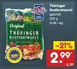 Thüringer Rostbratwurst von Wolf im aktuellen Netto Marken-Discount Prospekt für 2,99 €