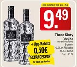 Vodka Angebote von Three Sixty bei WEZ Bad Oeynhausen für 9,49 €