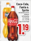 Coca-Cola oder Fanta oder Sprite Angebote von Coca-Cola bei Marktkauf Wuppertal für 1,19 €