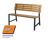 Gartenbank im Action Prospekt Gartenbank von im aktuellen Action Prospekt für 39,95 €