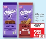 Aktuelles extra Großzügiges Schokoladenstück Alpenmilch Angebot bei Marktkauf in Reutlingen ab 2,99 €