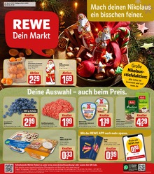REWE Prospekt "Dein Markt" für Homburg, 25 Seiten, 28.11.2022 - 03.12.2022 REWE Prospekt "Dein Markt" für Homburg, 25 Seiten, 28.11.2022 - 03.12.2022