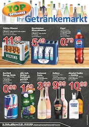 Bier im TOP Getränke Prospekt in Grevenbroich Aktueller TOP Getränke Prospekt mit Bier, "Aktuelle Angebote", Seite 1