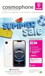 cosmophone Prospekt für Lehrte: "SUMMER SALE", 12 Seiten, 01.07.2026 - 20.07.2026