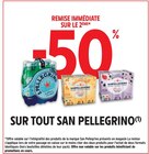 Intermarché Express Clamart - Promo -50% remise immédiate sur le 2ème sur tout SAN PELLEGRINO Promo -50% remise immédiate sur le 2ème sur tout SAN PELLEGRINO à dans le catalogue Intermarché Express à Clamart