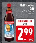 Saft Angebote von Rotbäckchen bei EDEKA Ravensburg für 2,99 €