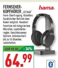 Aktuelles FERNSEHER-KOPFHÖRER Angebot bei Marktkauf in Bielefeld ab 64,99 €