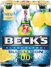 Lemon Brew, Ice oder Blue Lemon von Beck's für 3,99 € bei Netto Marken-Discount im Angebot Lemon Brew, Ice oder Blue Lemon von Beck's im aktuellen Netto Marken-Discount Prospekt
