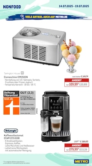 Kaffeevollautomat im aktuellen METRO Prospekt (Wuppertal) Kaffeevollautomat im METRO Prospekt "Wochenangebote + Metro Markets" mit 28 Seiten (Wuppertal)